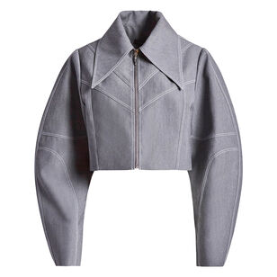 Specialty Paneled Denim Jacket