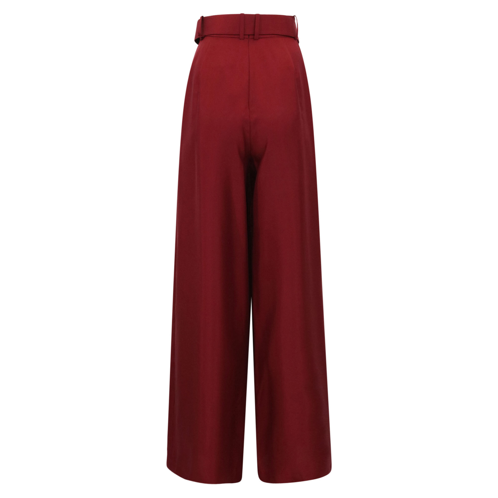Luminosity Belted Wide-Leg Silk Pant Luminosity Belted Wide-Leg Silk Pant