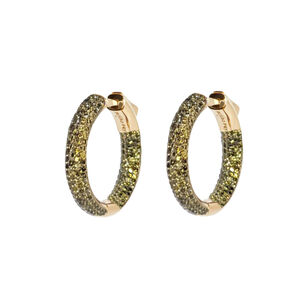 Mini Tire Hoop Earrings