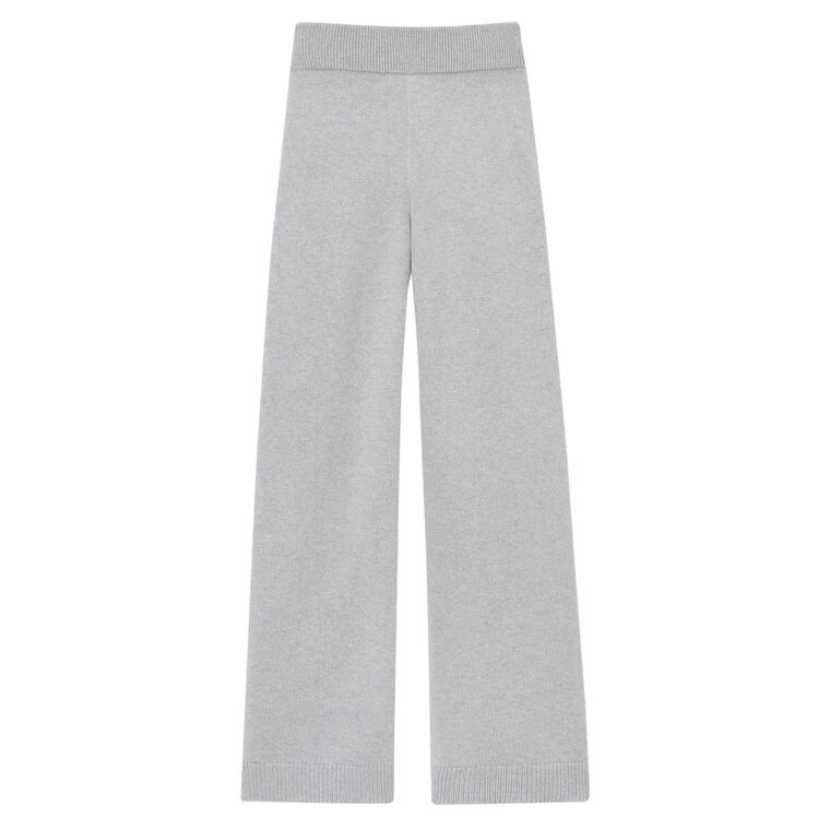 Cotton-Silk Tape Knit Pull-On Pant image number null