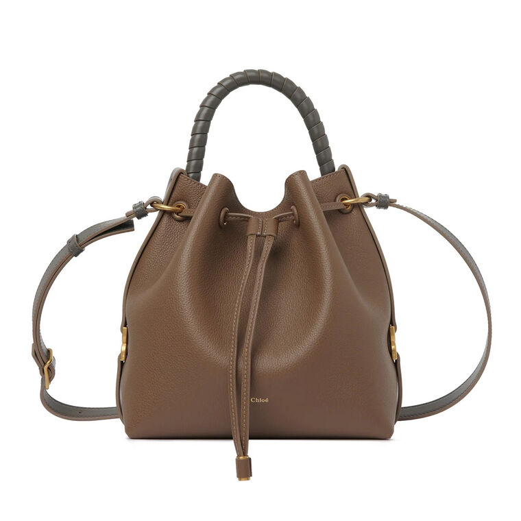 Marcie Leather Bucket Bag image number null