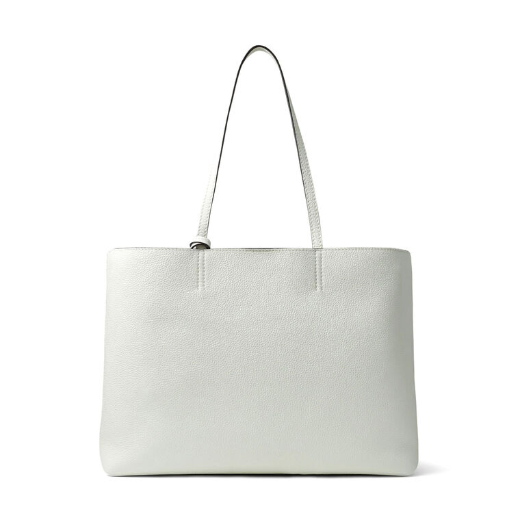Nine2Five Grained Calf Leather Tote Bag image number null
