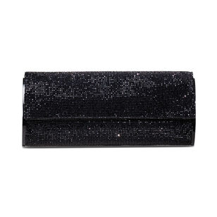 Kate Rhinestone Mesh Clutch