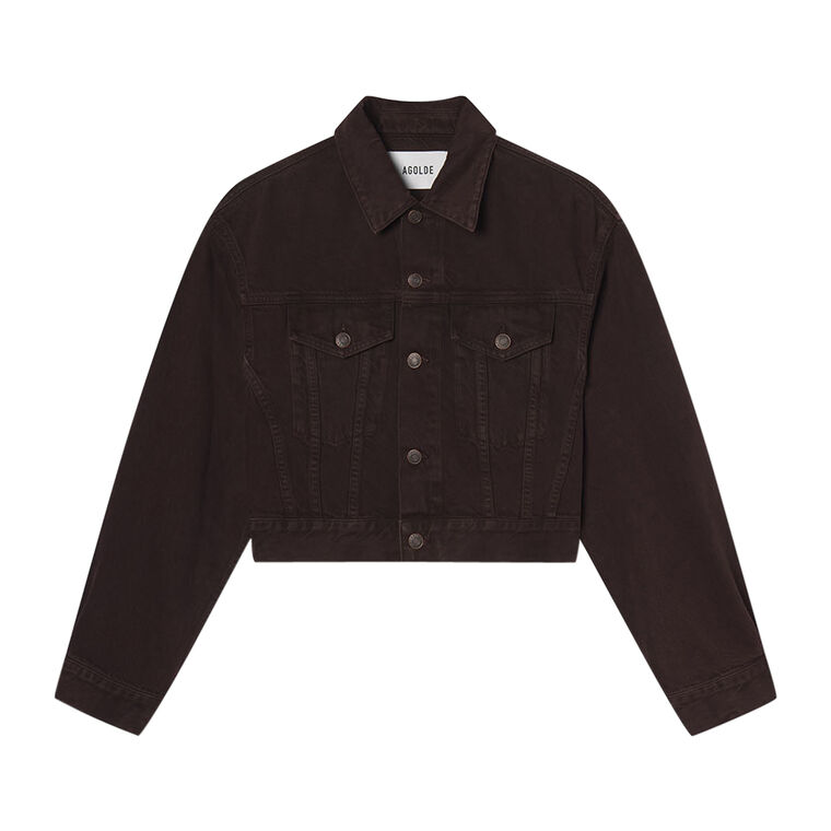 Radley Cropped Denim Jacket image number null