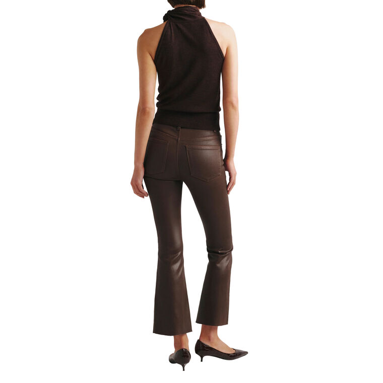 Bridget Coated Bootcut High Rise Instasculpt Crop Jeans image number null