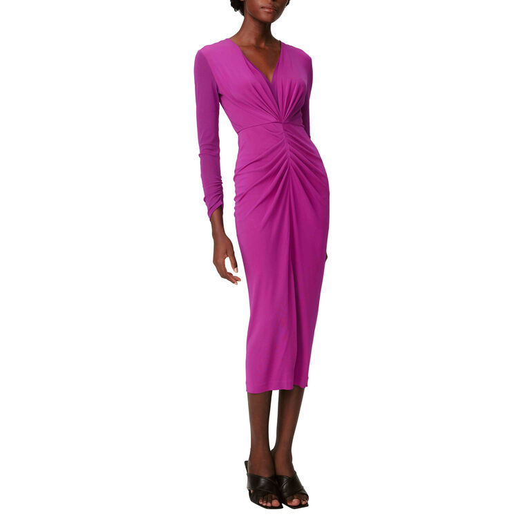 Hades Long Sleeve Midi Dress image number null