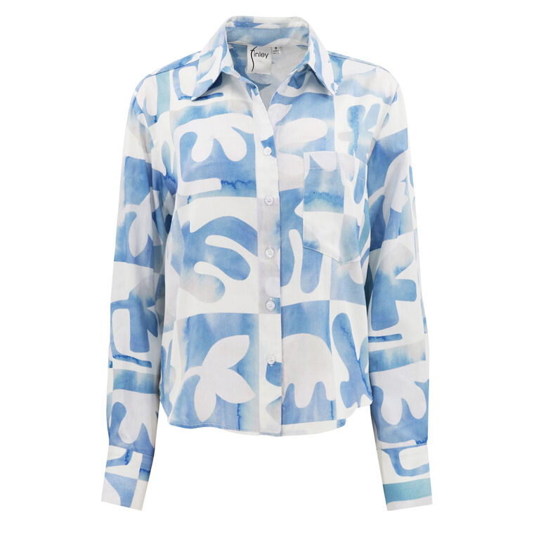 Cropped Andie Shirt image number null
