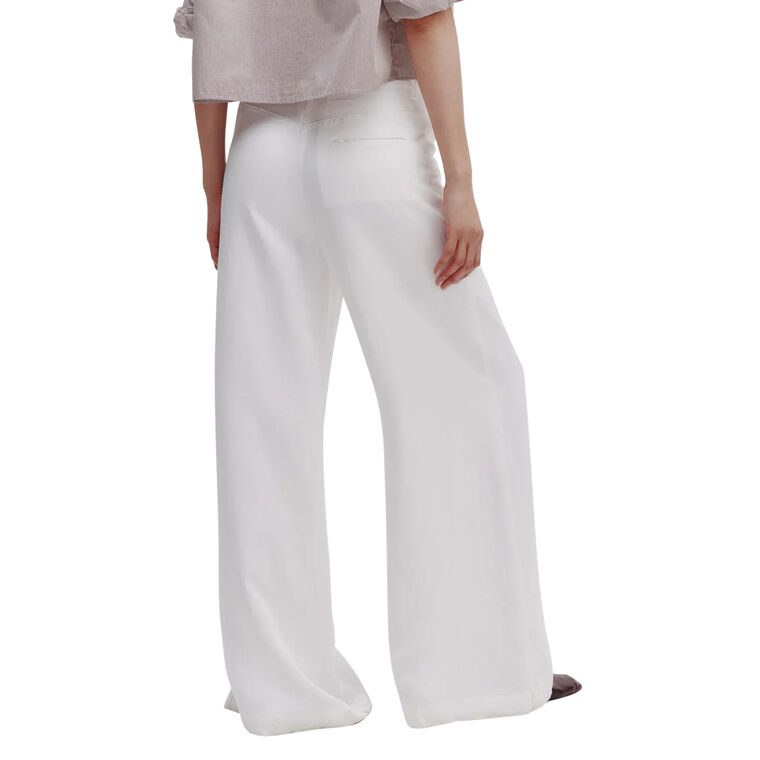 Dee's Wide-Leg Linen Trouser image number null