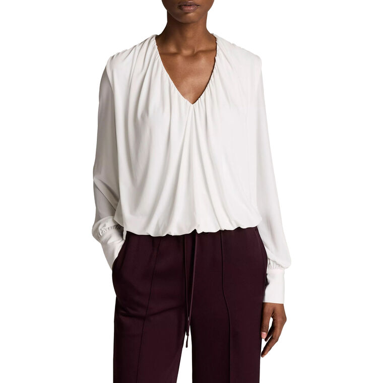 Matte Jersey Bubble Top image number null