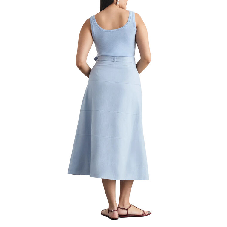 Hudson Belted Midi Skirt image number null