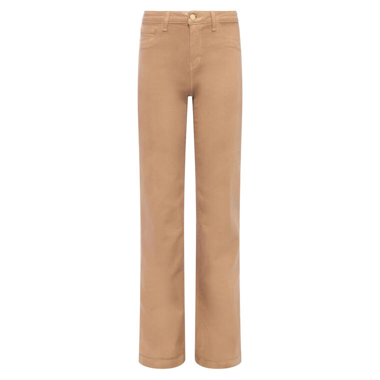 Clayton Coated High Rise Wide Leg Jean image number null