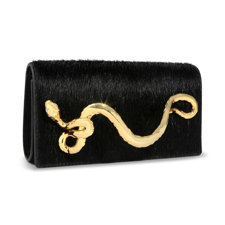 Serpent Side Handle Clutch image number null