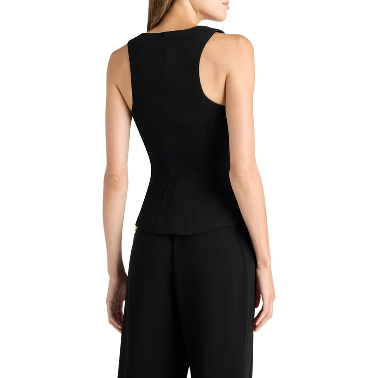 Aliana Jewel-Embellished Vest image number null