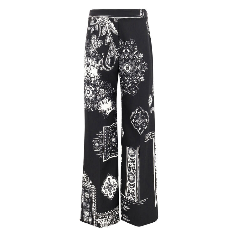 Side Zip Wide Leg Pant image number null