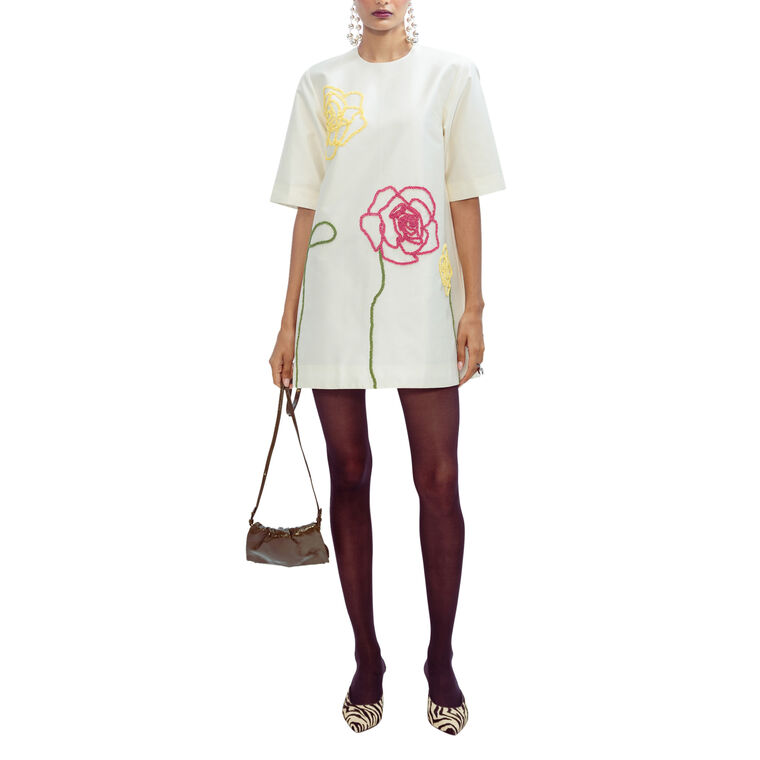 Budapest Short Sleeve Mini Dress image number null