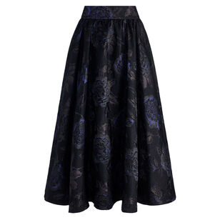 Nilda Jacquard Midi Skirt