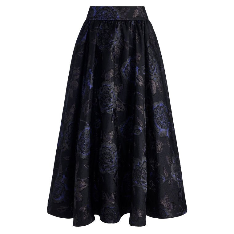 Nilda Jacquard Midi Skirt image number null