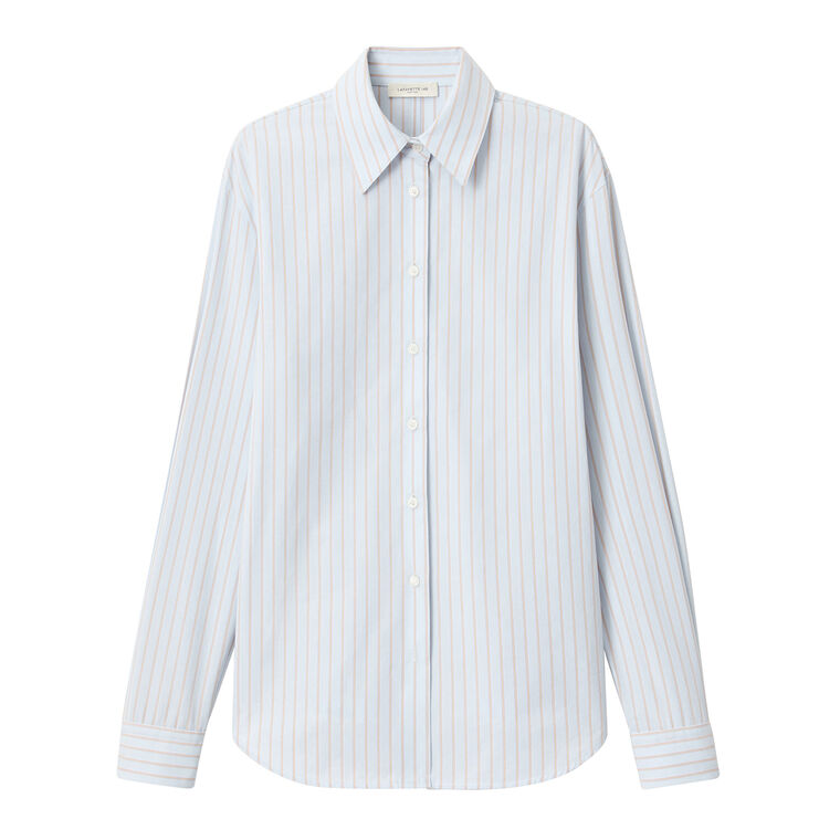 Fitted Cinched Waist Shirt image number null