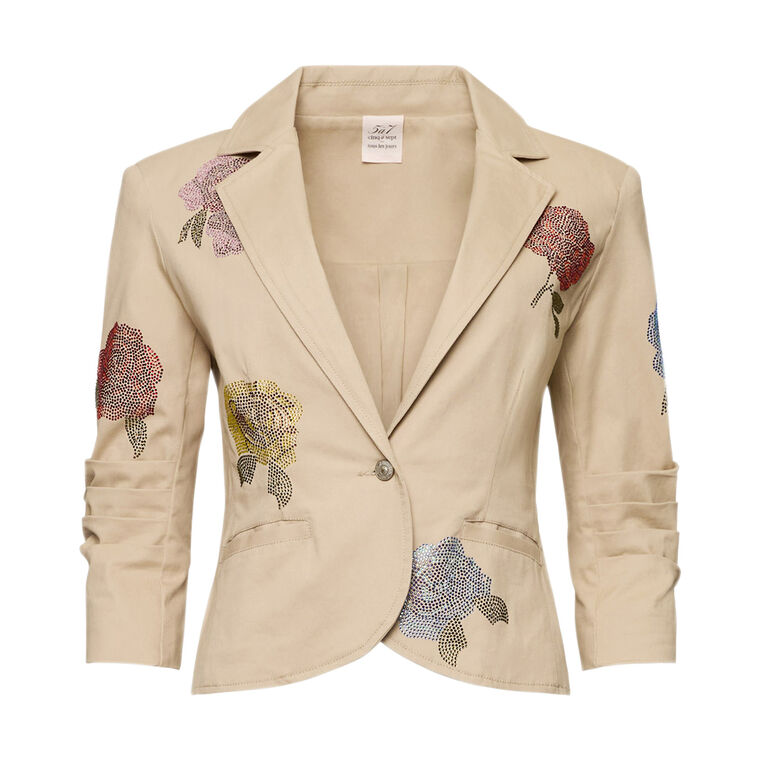 Heatset Roses Le Petit Khloe Blazer image number null