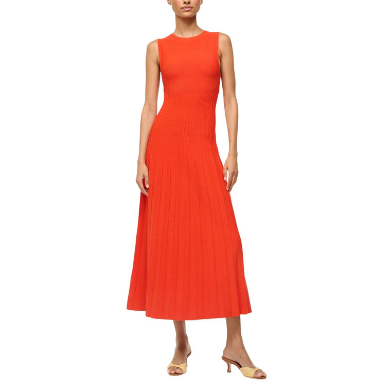Elyse Sleeveless Knit Midi Dress image number null