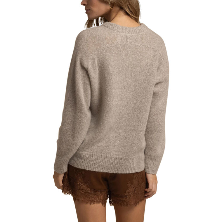 Chris Oversized Cashmere V-Neck Sweater image number null