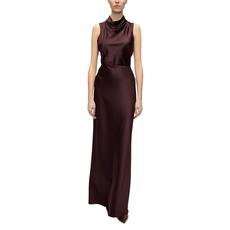 Medina Maxi Slip Skirt image number null