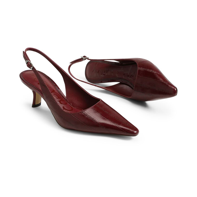 Bianka Leather Slingback Pump image number null
