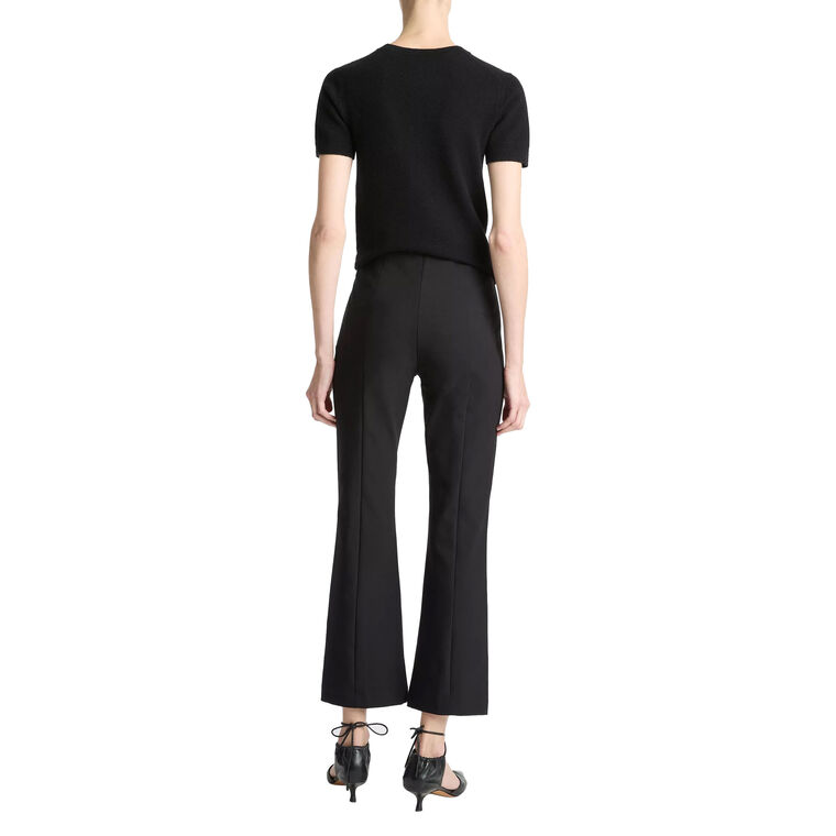 Niki Mid-Rise Pintuck Crop Flare Pant image number null