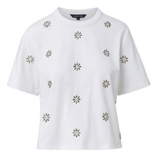 Sebastian Short Sleeve Embellished T-Shirt