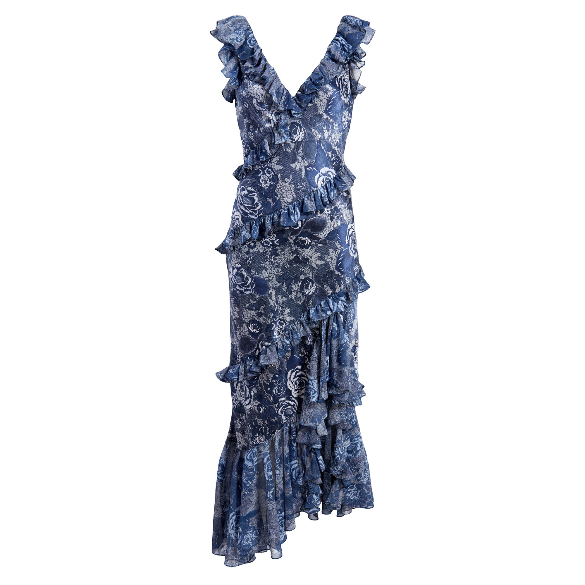 Indigo Floral Ora Dress