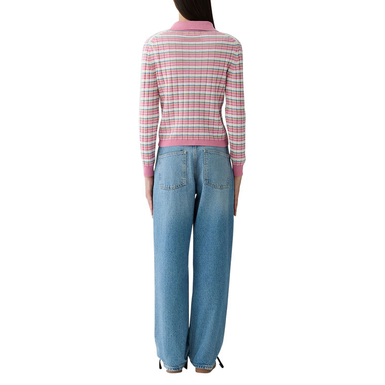 Long Sleeve Track Polo image number null