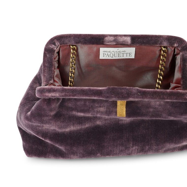 Liette Velvet Clutch image number null