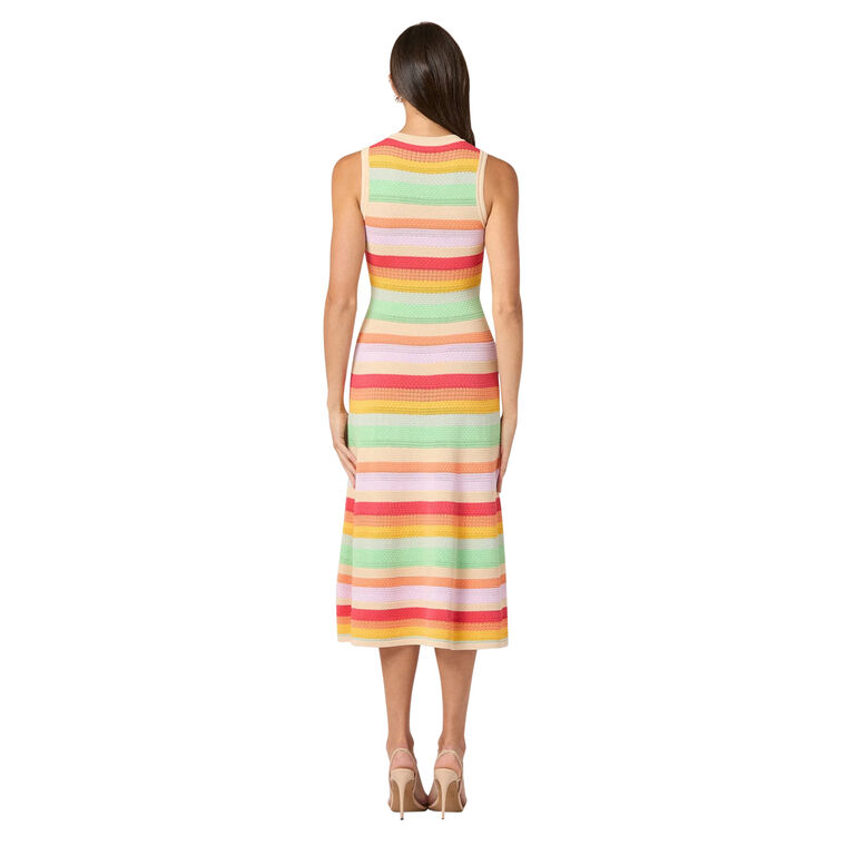 Keira Textured Knit Midi Dress image number null