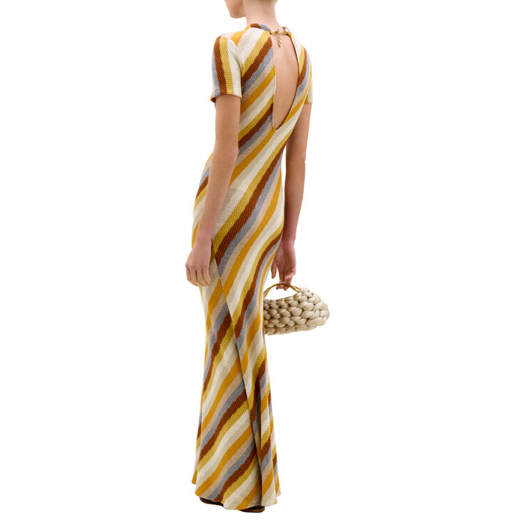 Allie Short Sleeve Maxi Dress image number null