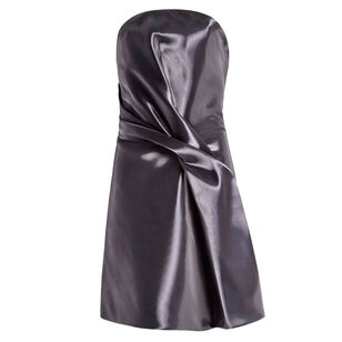 Kate Strapless Liquid Draped Mini Dress
