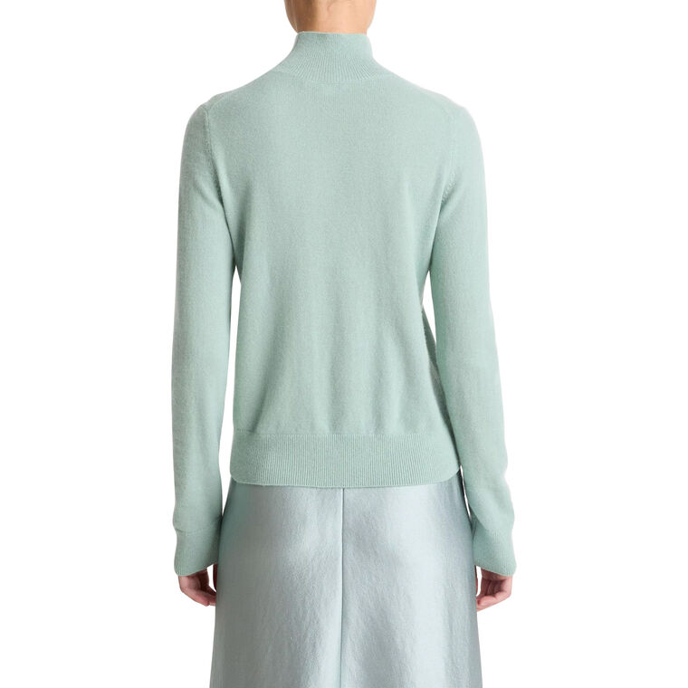 Long Sleeve Cashmere Turtleneck Sweater image number null