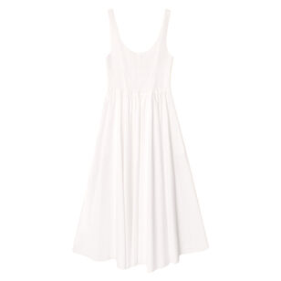 Florence Sleeveless Poplin Midi Dress