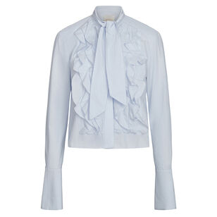 Patti Long Sleeve Blouse With Tie