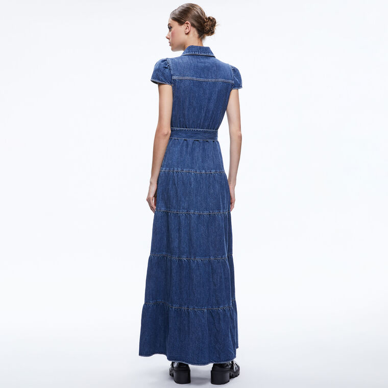 Miranda Maxi Denim Dress image number null