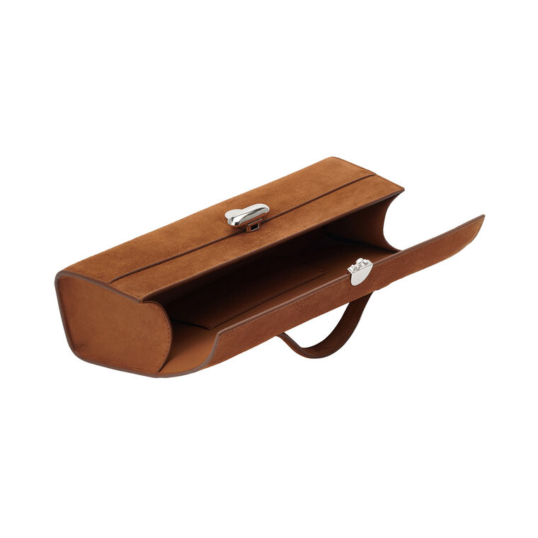Slim Symmetry Pochette In Suede image number null