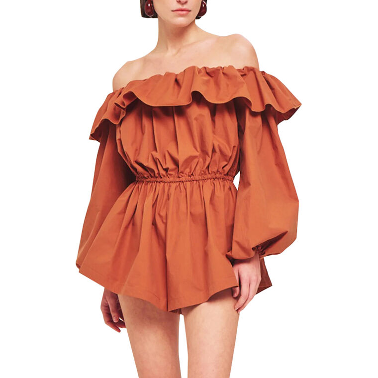 Beatriz Long Sleeve Romper image number null