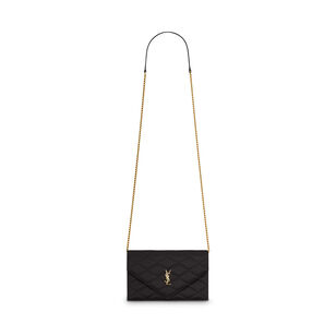 Paris Satin Chain Wallet