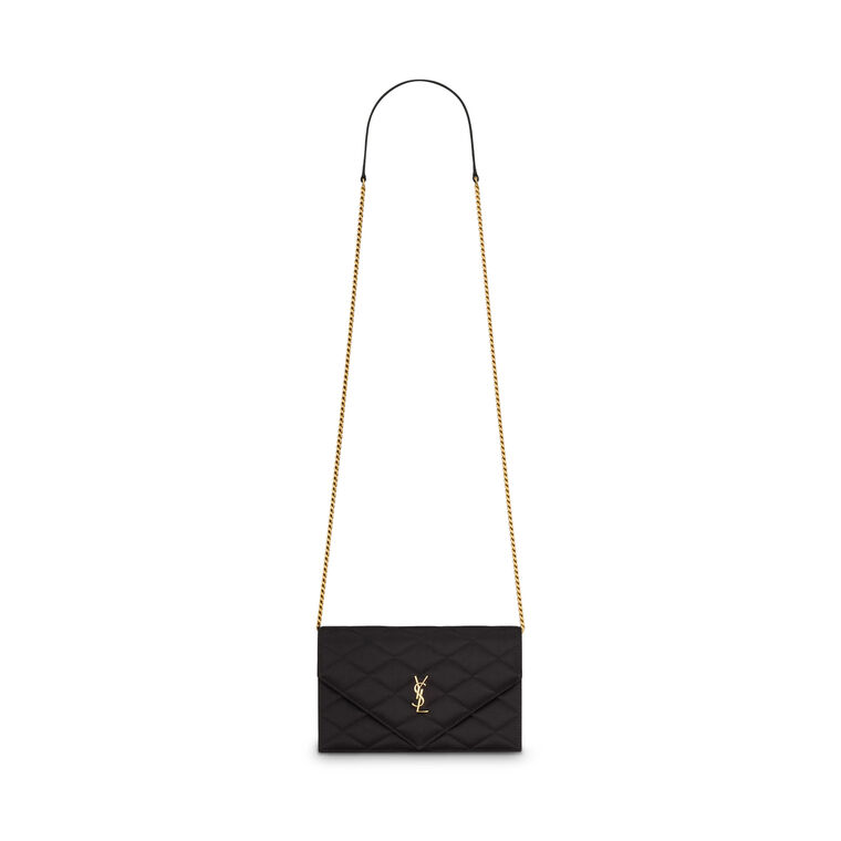 Paris Satin Chain Wallet image number null