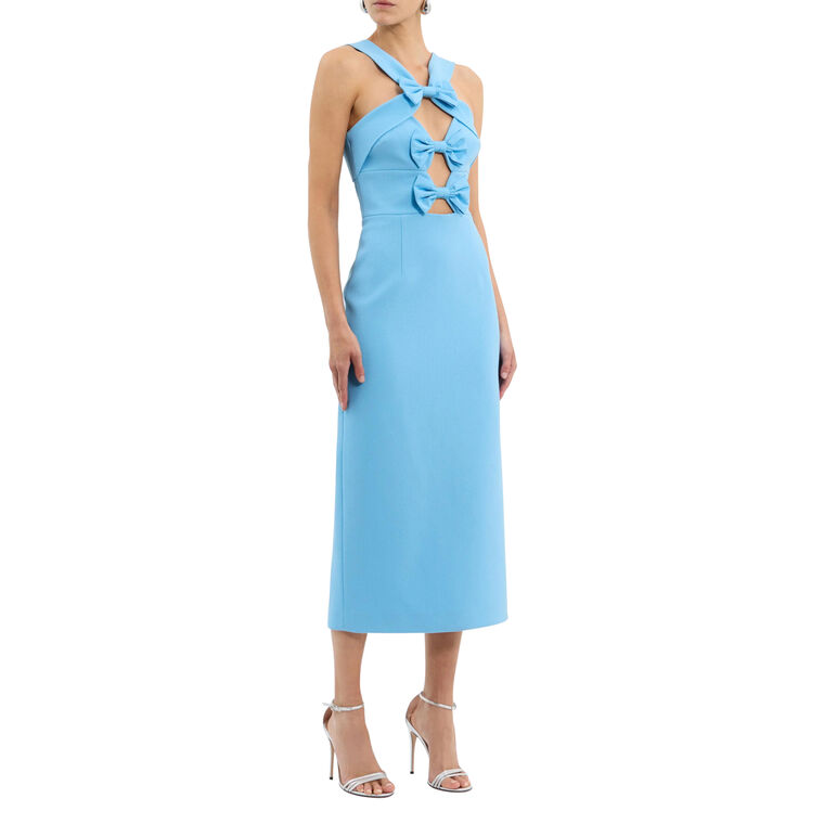 Skye Halterneck Midi Dress image number null