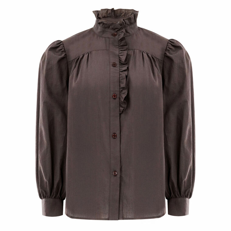 Rene Long Sleeve Button Front Shirt image number null