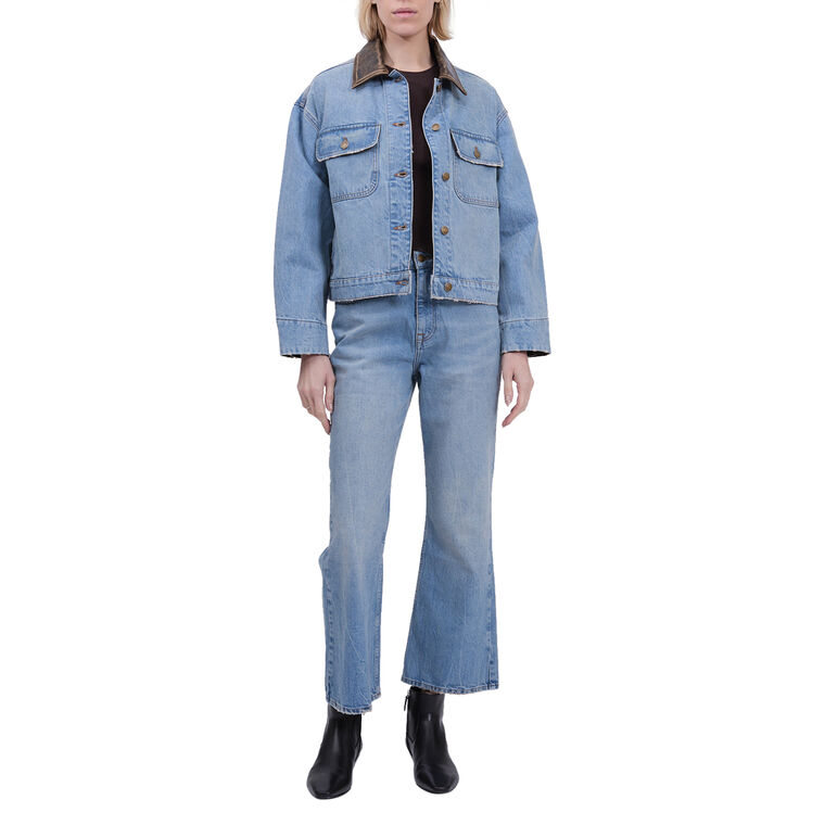 Philoh Cropped Denim Jacket image number null
