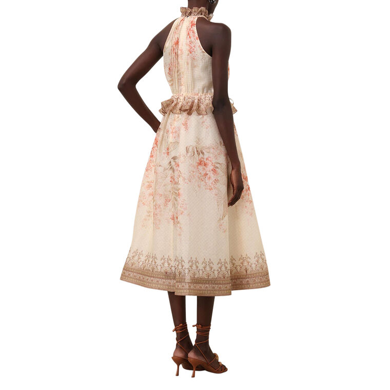 Illuminate Halter Midi Dress image number null