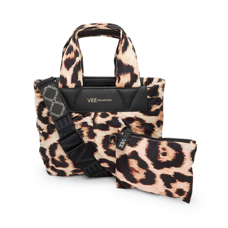 Caba Mini Leopard Tote image number null
