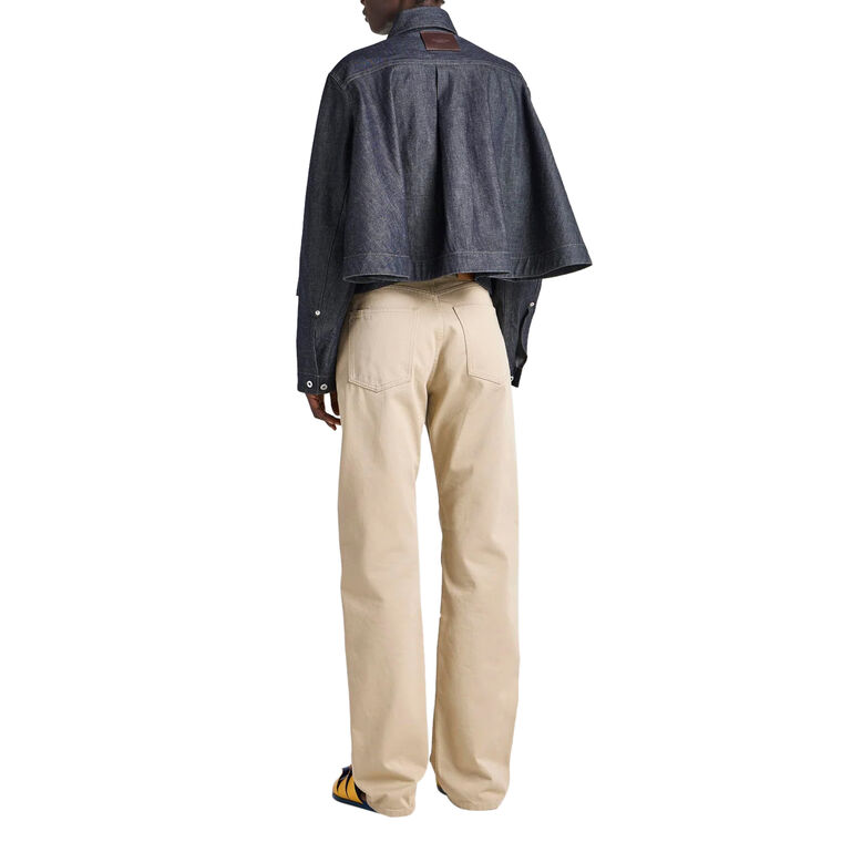 Long Sleeve Flare Hem Shirt image number null