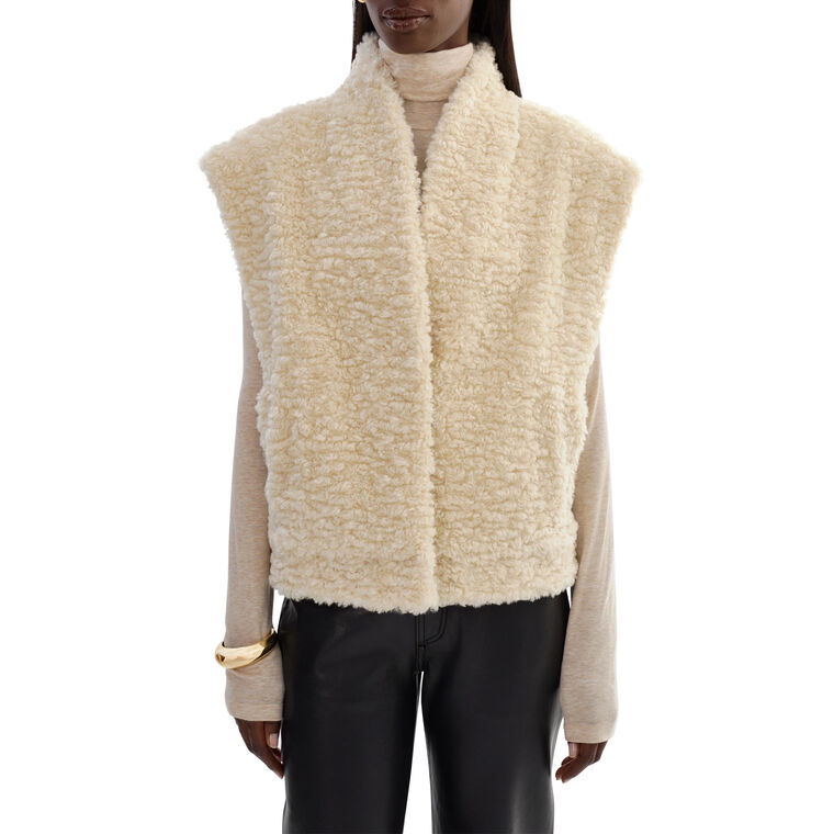 Reversible Sherpa Vest image number null